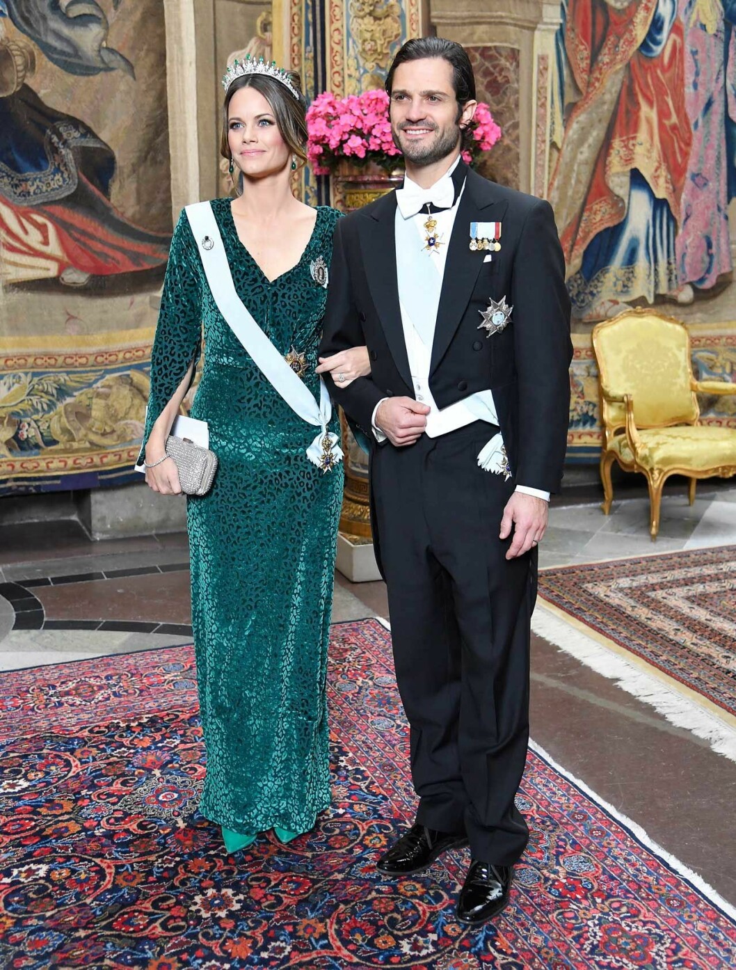 Prinsessan Sofia i klänning från By Malina. Sofia