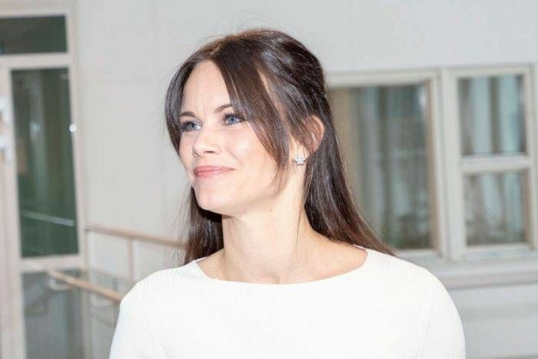 Prinsessan Sofia med gardinlugg våren 2019. Sofia med lugg