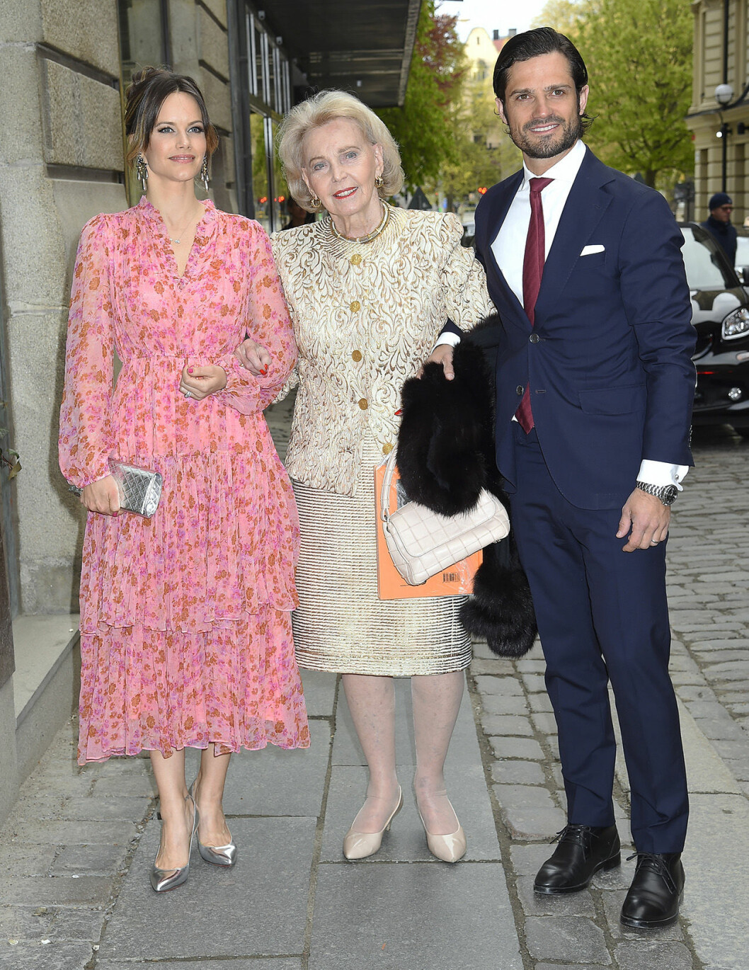 Sofia, Carl Philip och Marianne Bernadotte