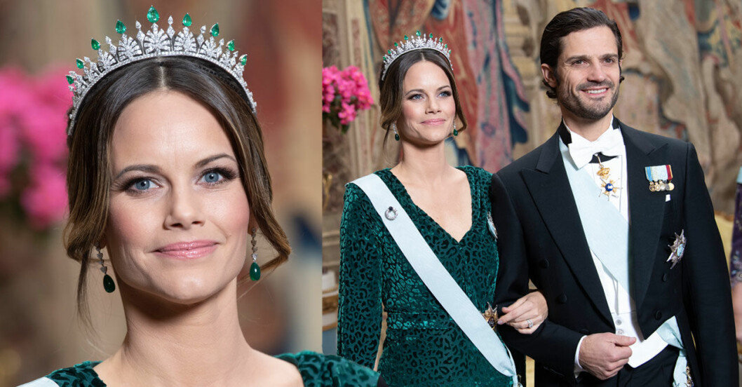 Sofia och Carl Philip får en viktig roll. Prinsessan Sofia och prins Carl Philip på galamiddag på slottet.