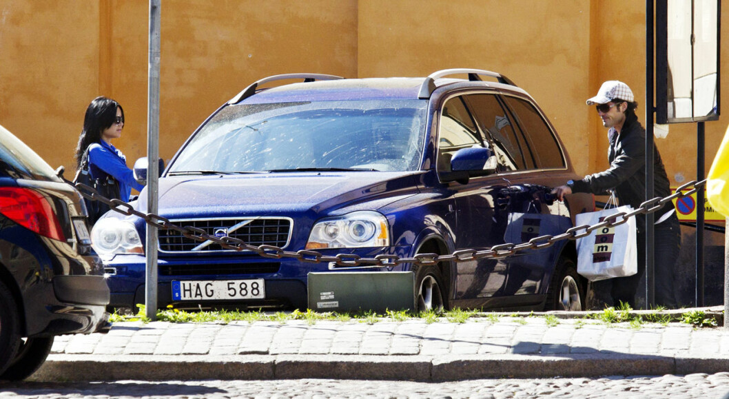 Bilderna som alla pratade om. Sofia Hellqvist prinsessan Sofia prins Carl Philip 2010 Slottsbacken