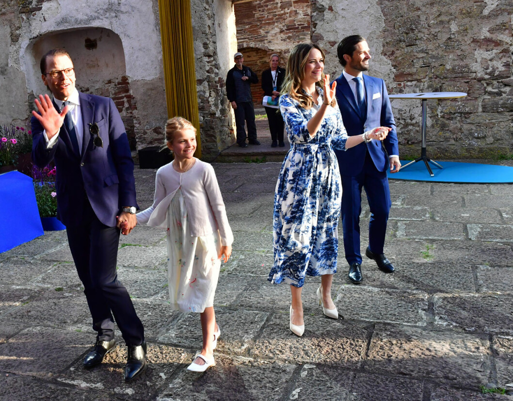 Victoriadagen 2020 - prinsessan Sofia i klänning från Andiata.