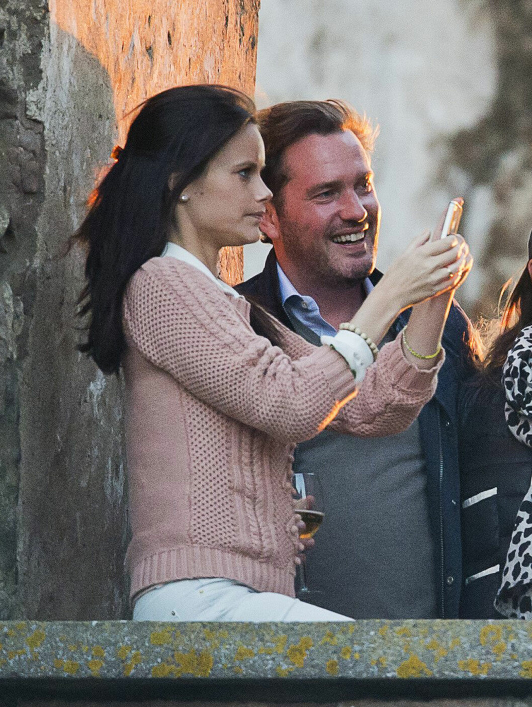 Prins Carl Philips darling Sofia och prinsessan Madeleines man Chris. Prinsessan Sofia och Chris O’Neill.