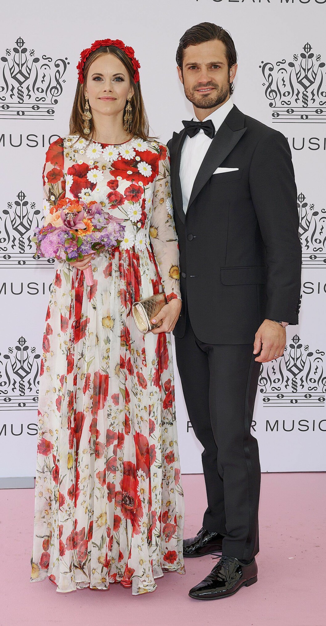 Prinsessan Sofia och prins Carl Philip på Polar Music Prize, Grand Hotel, Stockholm. Sofia Polarpriset 2019