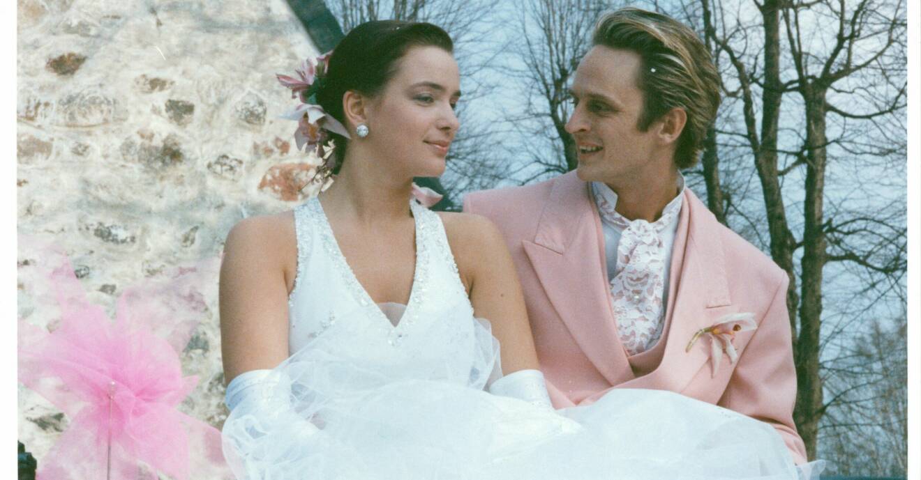 Sofia Eklöf och Thomas Eriksson, bröllop 1989