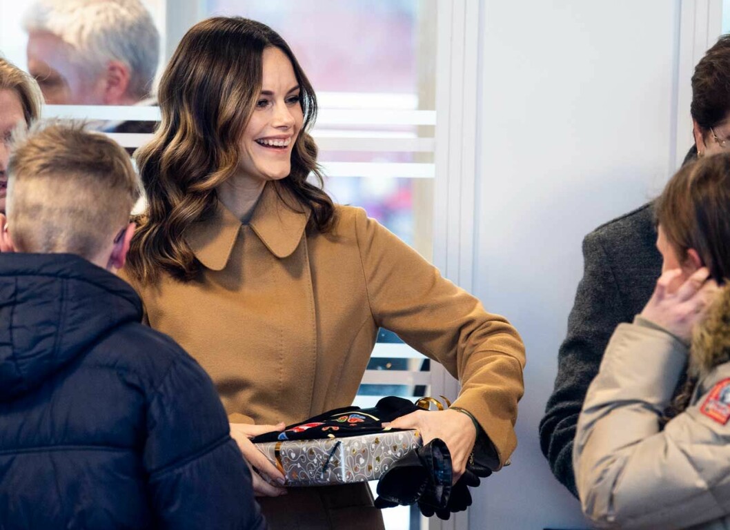 – Det har varit helt fantastiskt, sa prinsessan Sofia till Svensk Dam. Prinsessan Sofia Älvdalsskolan.