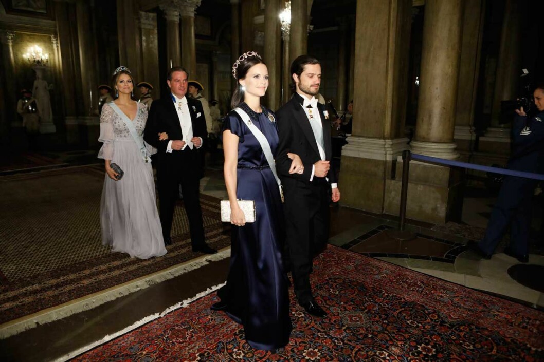 Prinsessan Sofia i Lars Wallins design, 2017. Sofia