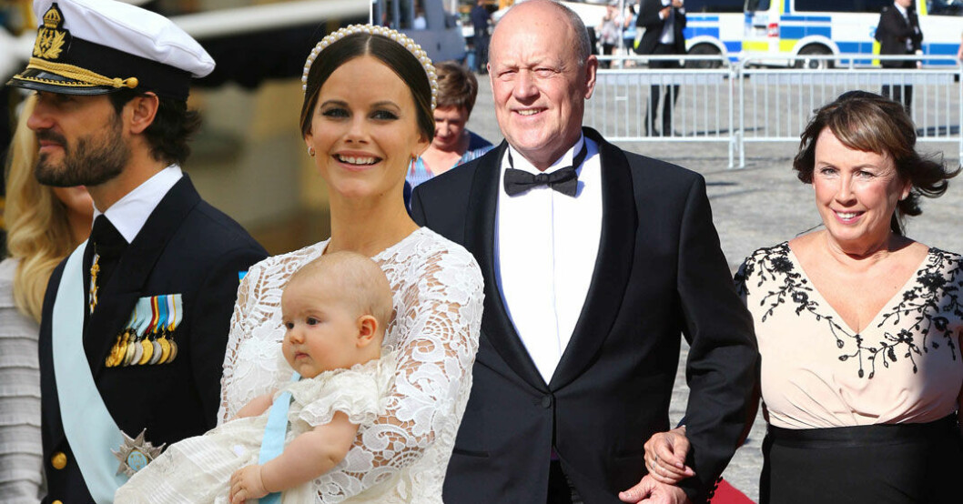 Sofias familj på besök i Stockholm