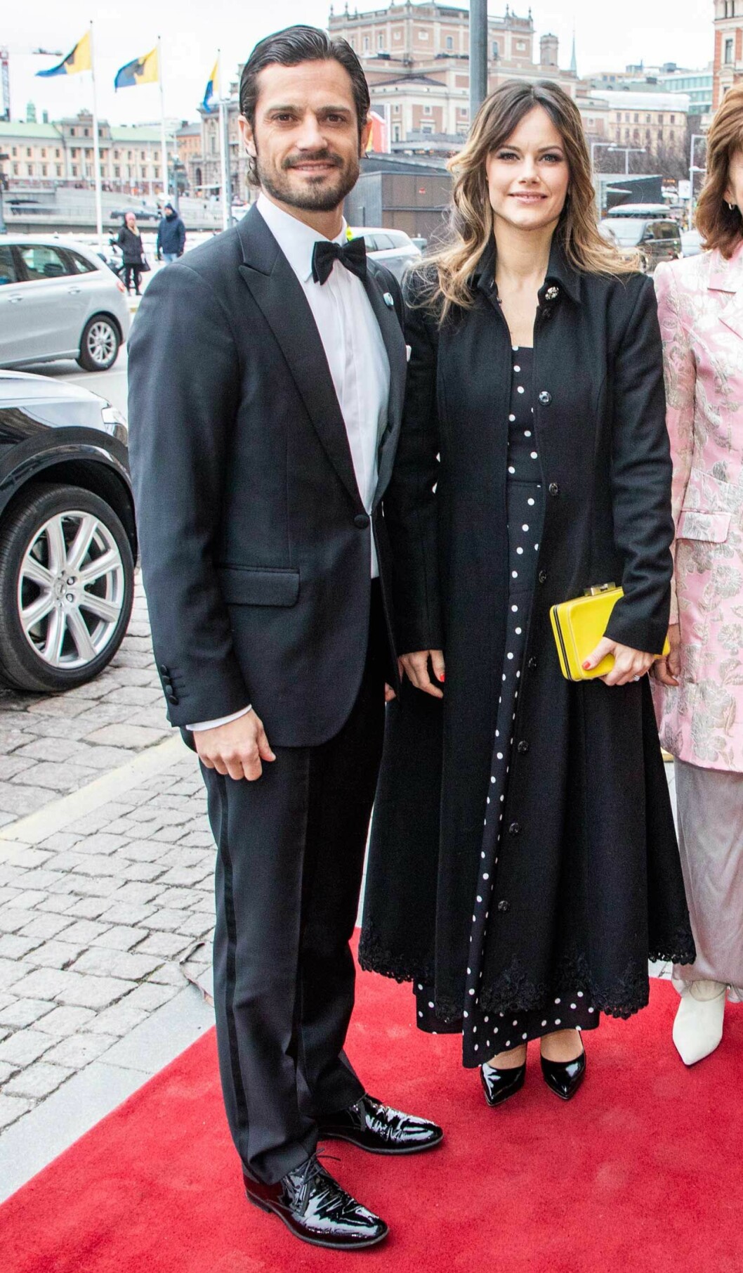 Sofia i kappa från Ida Sjöstedt och klänning från & Other Stories. Sofia 2019