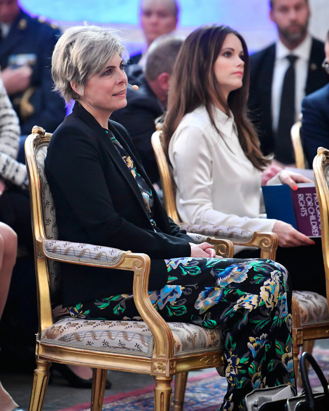 Prinsessan Laurentien och prinsessan Sofia.