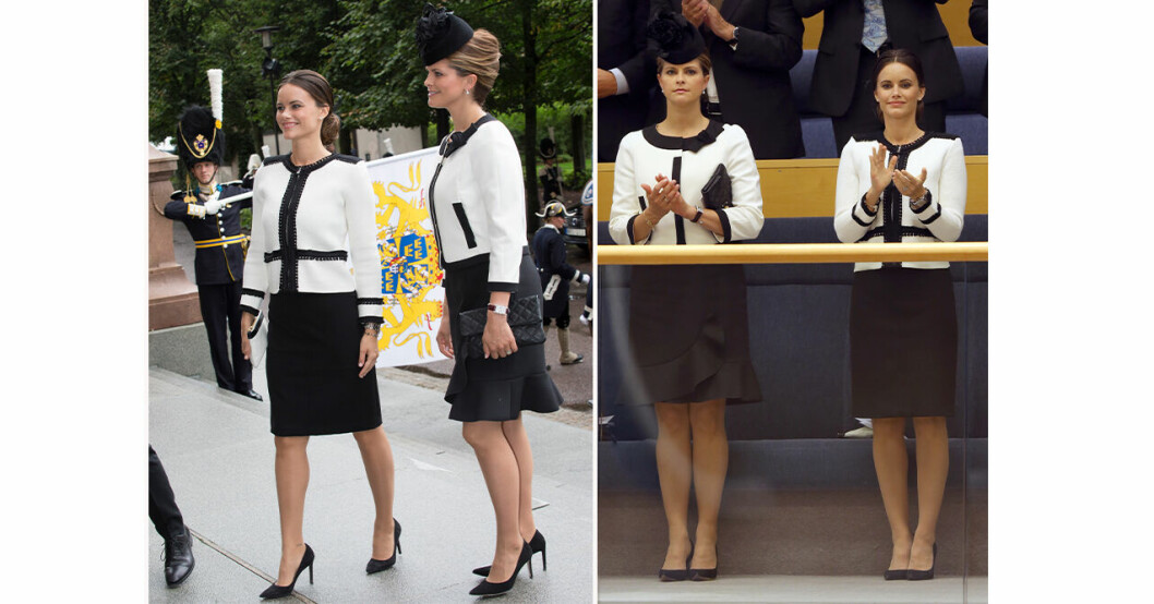 Två prinsessor, en stil! Prinsessan Sofia och prinsessan Madeleine på riksmötets öppnande 2015