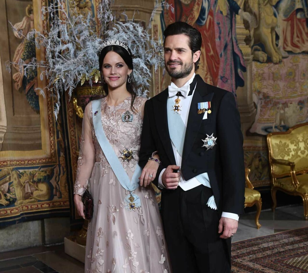 Prinsessan Sofia under kungens middag för Nobelpristagarna 2018. Prinsessan Sofia under kungens middag för Nobelpristagarna 2018.