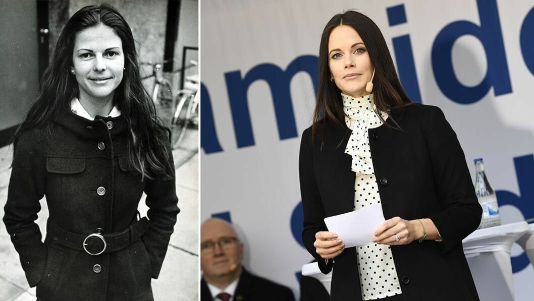 Visst påminner prinsessan Sofia om en ung drottning Silvia? drottning silvia ung prinsessan sofia