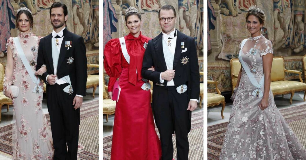 Allt om klänningarna på kungens Nobelmiddag