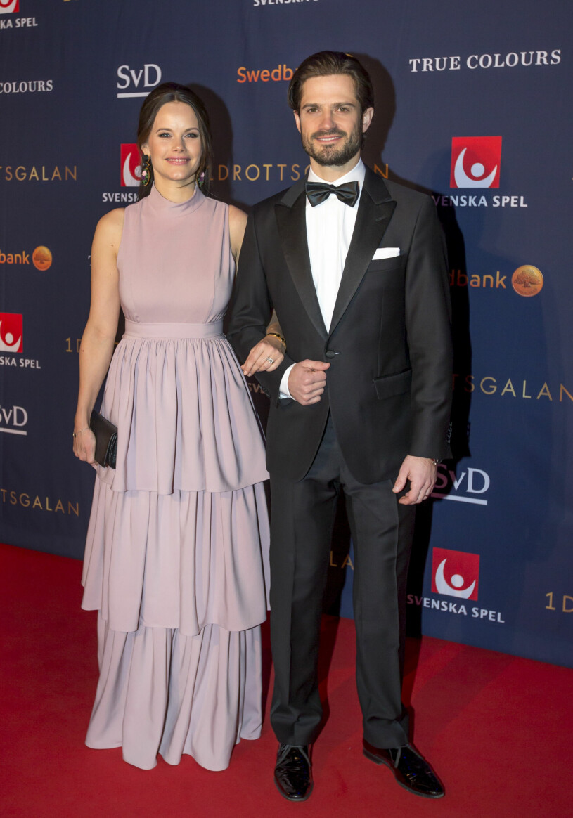 Prinsparet på Idrottsgalan 2018. Snart är det dags igen! Prinsessan Sofia och prins Carl Philip på Idrottsgalan 2018