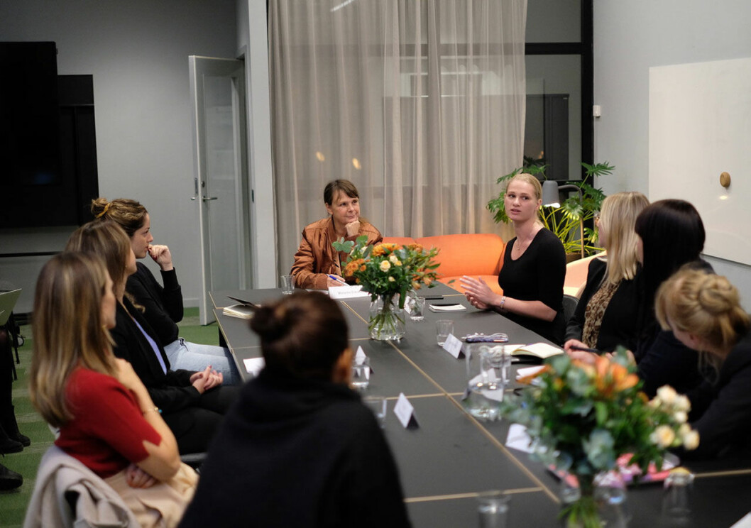 Sofianätverket är enbart för kvinnor – än så länge. Prinsessan Sofia i möte med Sofianätverket.