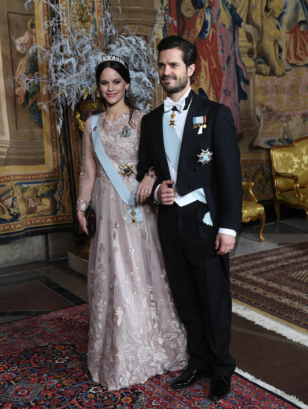 Prinsessan Sofia och prins Carl Philip vid förra årets nobelfest. prinsessan sofia vid nobelfesten 2018