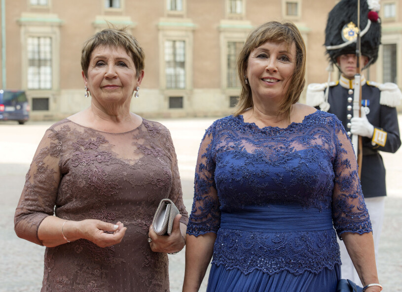 Stor glädje i familjen Hellqvist. Här Sofias mamma och mormor. Sofias mamma Marie Hellqvist Sofias mormor Britt Rotman