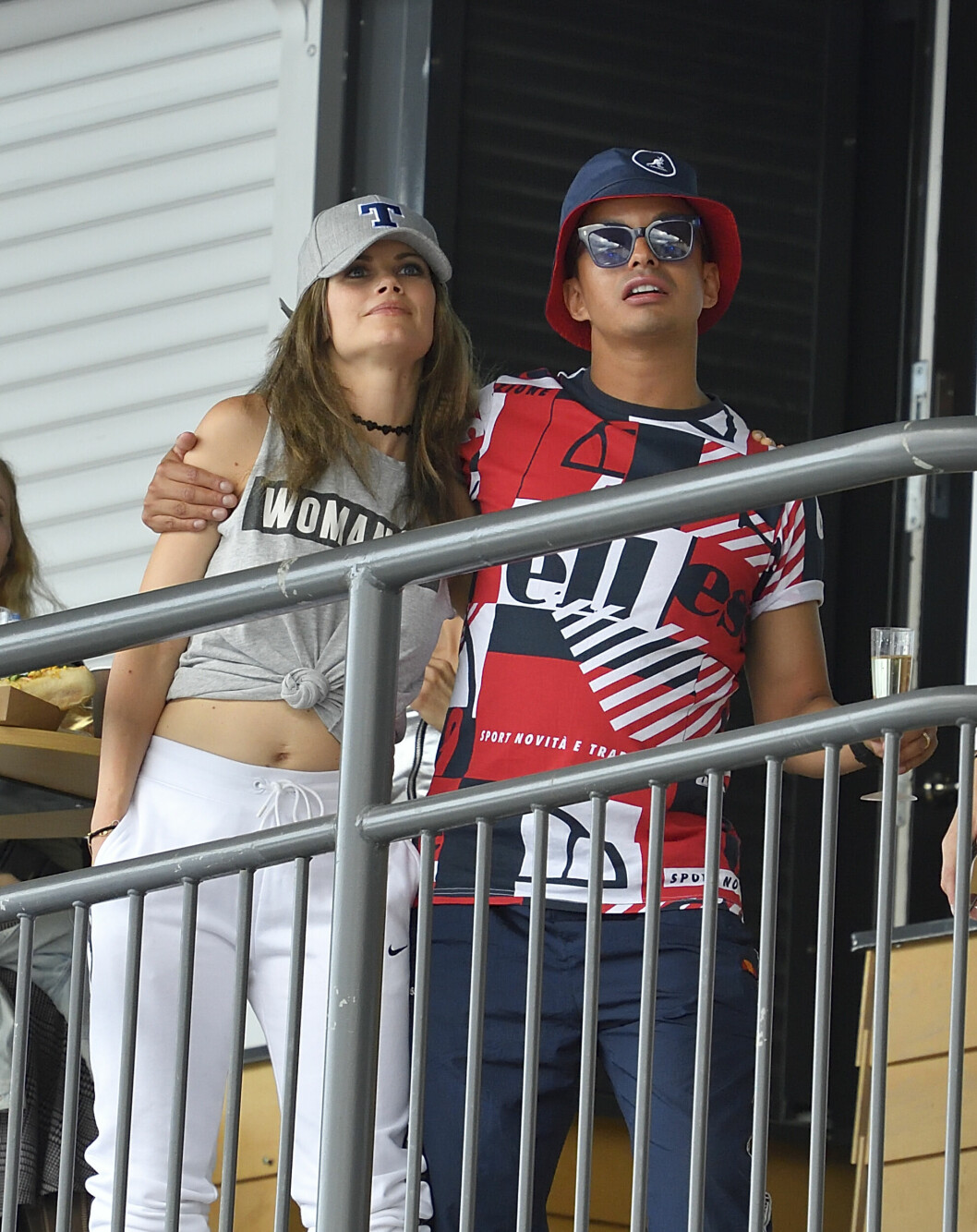 Kompisarna festade loss på festivalen Vi som älskar 90-talet 2019. Prinsessan Sofia och William Värnlid på festivalen Vi som älskar 90-talet 2019