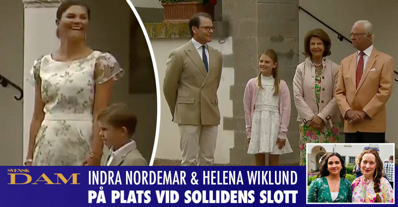 Kronprinsessan Victoria 45 år Solliden slott