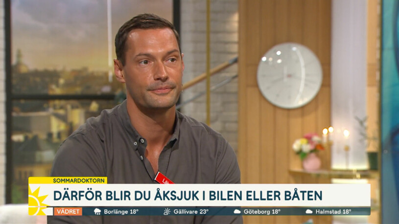 ST-läkaren Marcus Olausson, 35, vikarierar för doktor Mikael i ”Nyhetsmorgon” i sommar och svarar på tittarfrågor i TV4. ST-läkaren Marcus Olausson, 35, vikarierar för doktor Mikael i ”Nyhetsmorgon” i sommar och svarar på tittarfrågor i TV4.