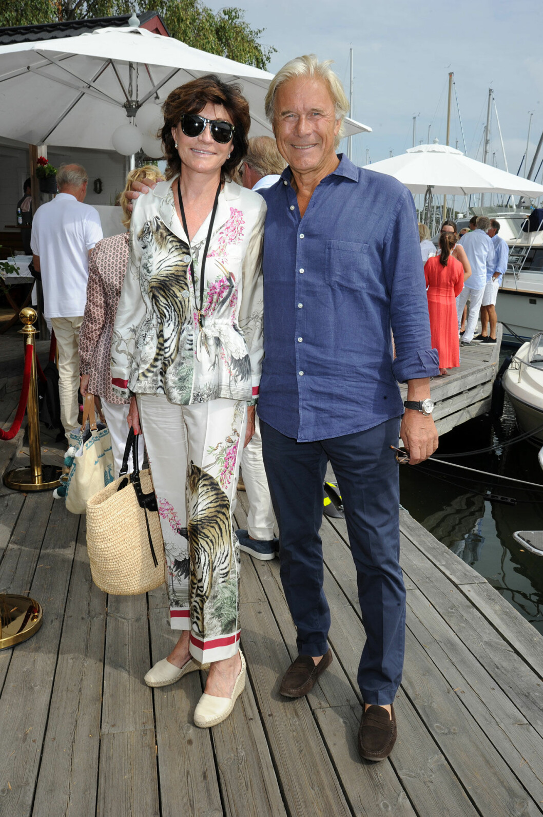 Carola och Fredrik Gottlieb, föräldrar till prinsessan Madeleine bästa väninna Lussan Thott, född Gottlieb. Carola och Fredrik Gottlieb