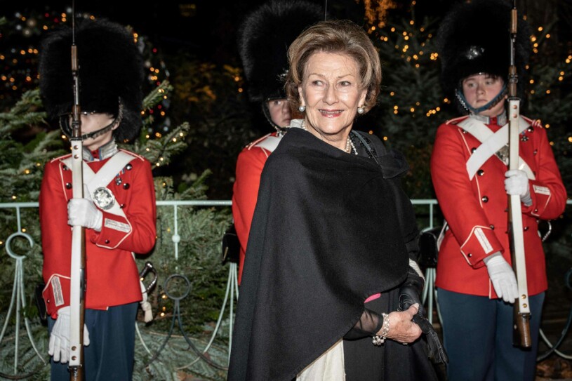 Drottning Sonja lämnade landet för att stötta sin vän och kungliga kollega. Drottning Sonja i Köpenhamn på premiären av Nötknäpparen