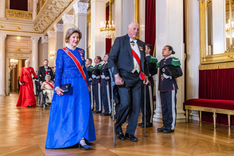 Drottning Sonja och kung Harald