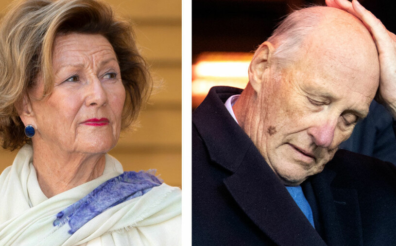 Kung Harald och drottning Sonja informerades naturligtvis direkt. Kung Harald Drottning Sonja Norska kungaparet
