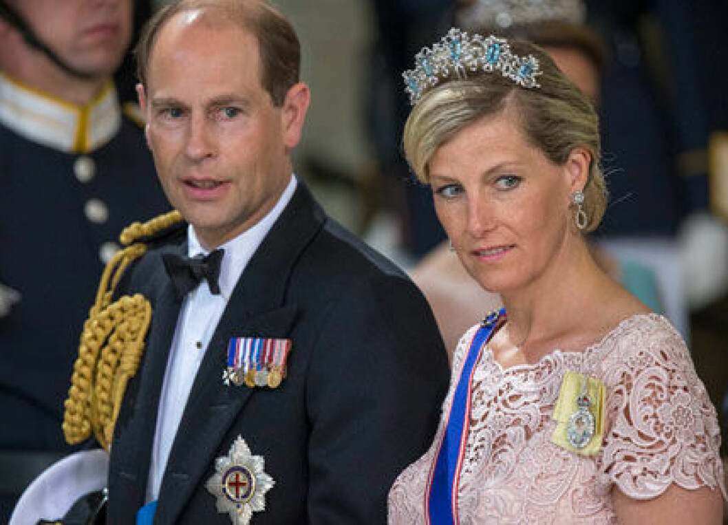 Prins Edward och Sophie firar 14-årig bröllopsdag.