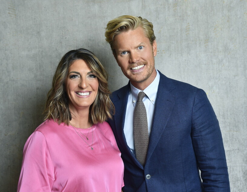 Det blir mer jobb i höst för denna duo! Soraya Lavasani och Martin Järborg