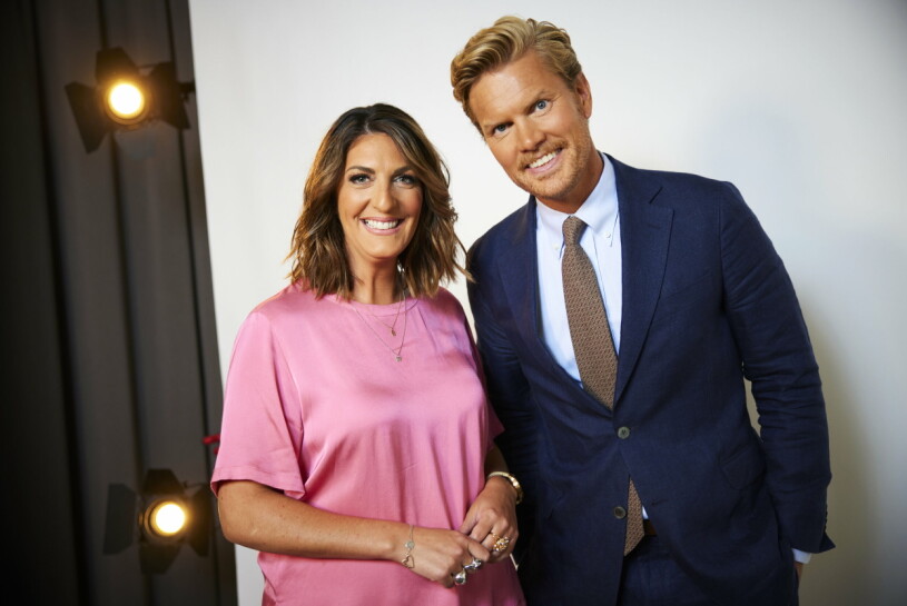 Nu kommer denna duo lysa med sin frånvaro ett tag. Soraya Lavasani och Martin Järborg på pressträff