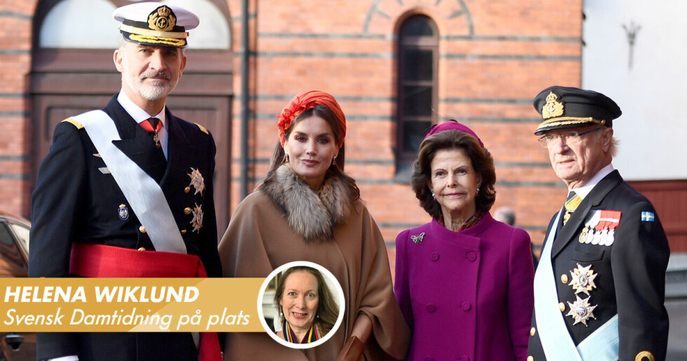 Kung Felipe, drottning Letizia, drottning Silvia och kungen