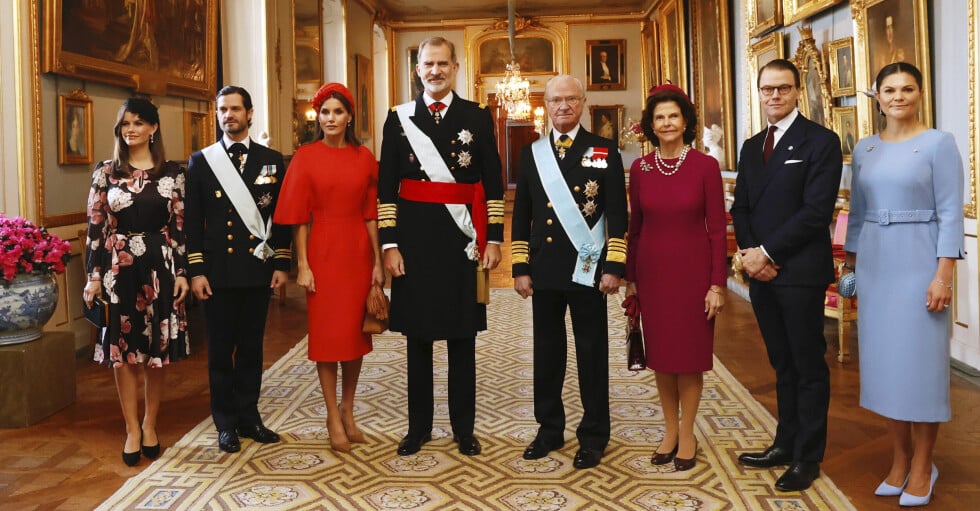 Spanska och svenska kungafamiljen
