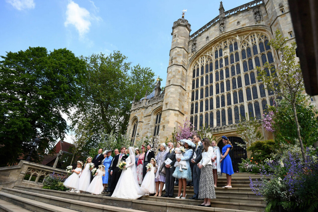 Nej, det blir inget Windsor-bröllop för Beatrice och ”Edo”. St George's Chapel på Windsor Castle.