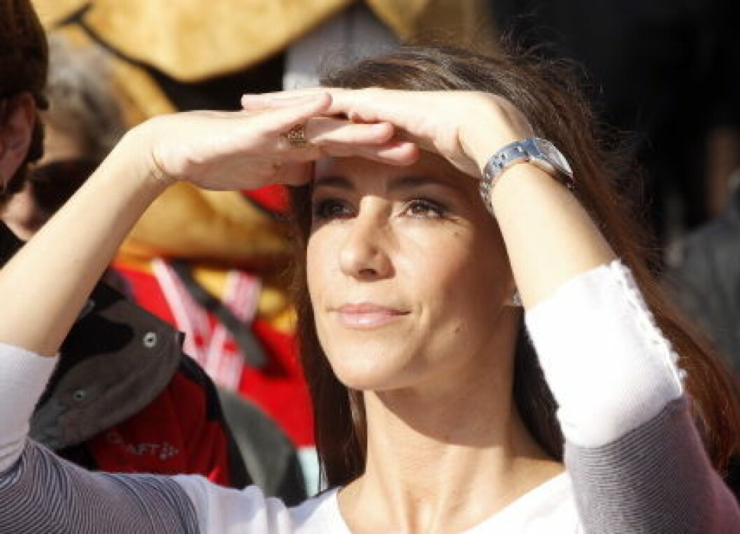HRH Princess Marie opens the ski season in Danish city Aarhus