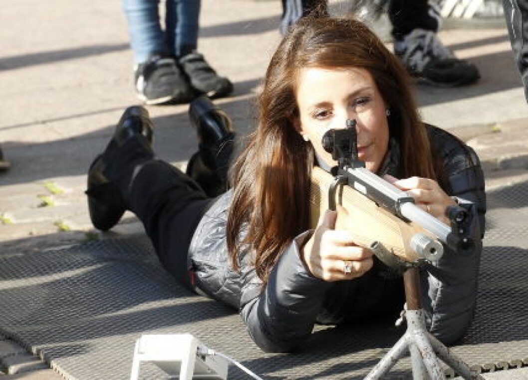 HRH Princess Marie opens the ski season in Danish city Aarhus