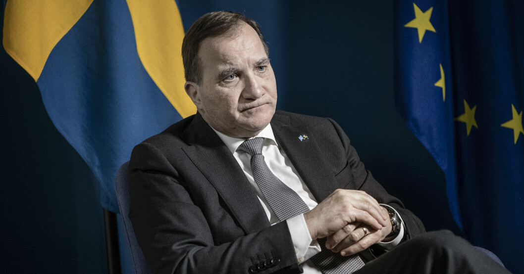 Stefan Löfven säger att han tar ansvar över Sveriges coronastrategi. Statsminister Stefan Löfven