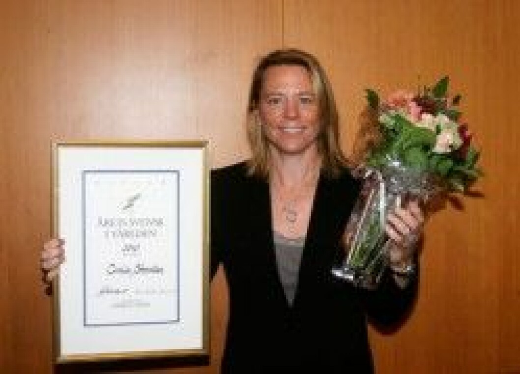 Annika blev Årets svensk i Världen. Annika blev Årets svensk i Världen.