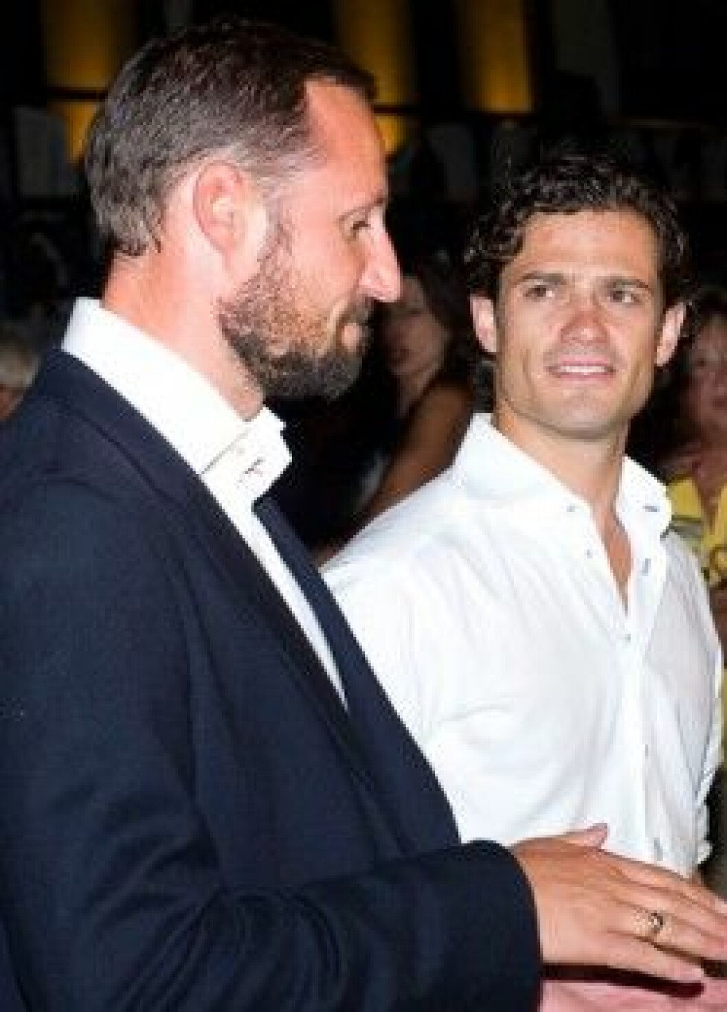 Prins Carl Philip och kronprins Haakon. Prins Carl Philip och kronprins Haakon.