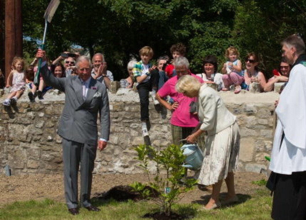 Charles And Camilla Visit Llantwit Major