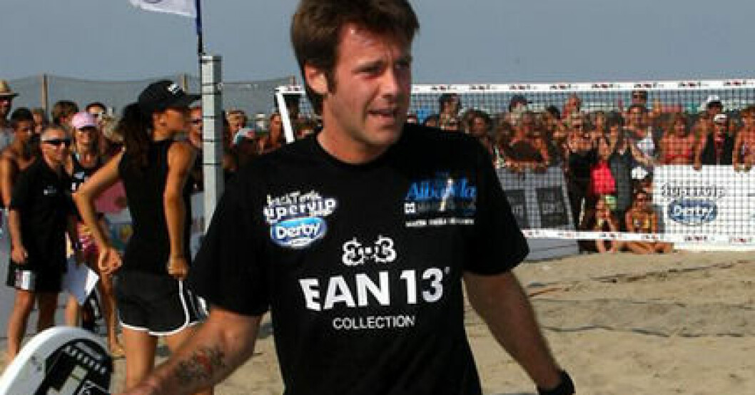 Emanuele Filiberto, en riktig strandprins med tatuerad arm Emanuele Filiberto, en riktig strandprins
