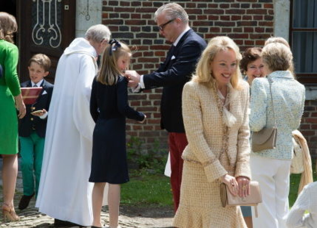 First communion of twin princes Nicolas and Aymeric of Belgium