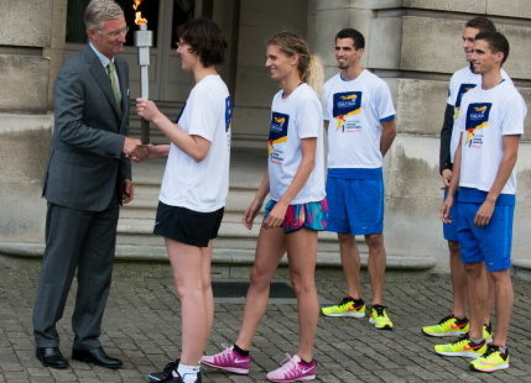 Flame of Hope for the Special Olympics European Summer Games