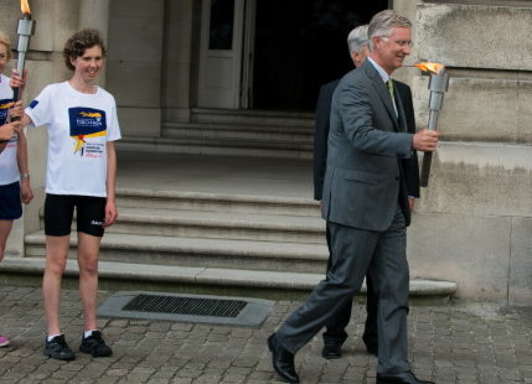 Flame of Hope for the Special Olympics European Summer Games