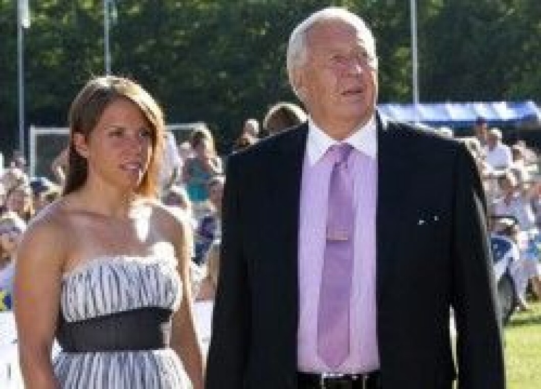 Charlotte Kalla och Kaj Wiestål. Charlotte Kalla och Kaj Wieståhl.