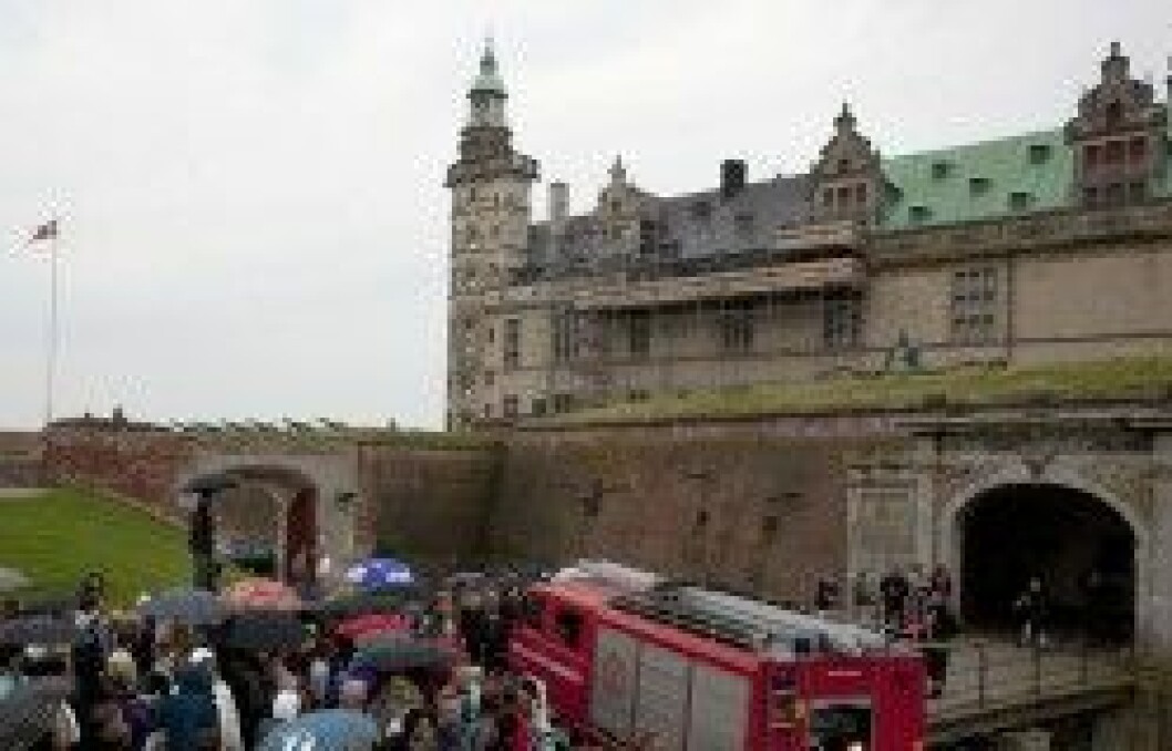 Kronborg slott i Helsingör, skådeplatsen för Hamlet. Kronborg slott i Helsingör, skådeplatsen för Hamlet.