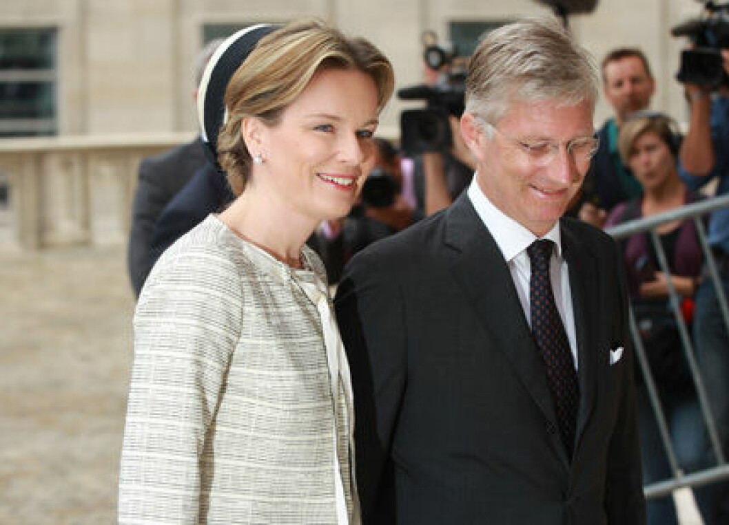 kungaparet Philippe och Mathilde