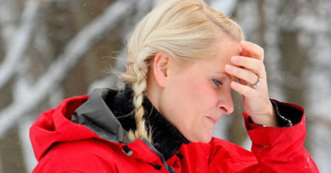 Kronprinsessan Mette-Marit baktalas i tysk press. Kronprinsessan Mette-Marit baktalas i tysk press.