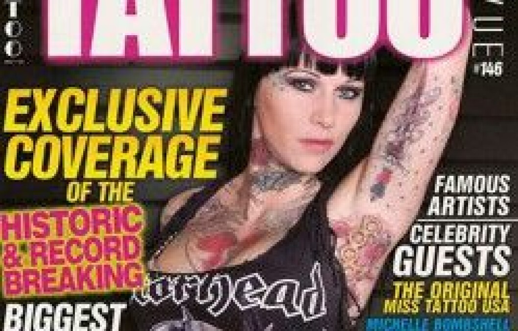 Michelle McGee älskar tatueringar. Michelle McGee älskar tatueringar.